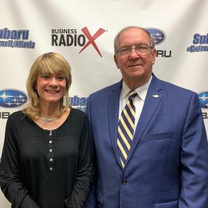 Dr. Leslie Gaskill and Jim Brooks with Evermore CID