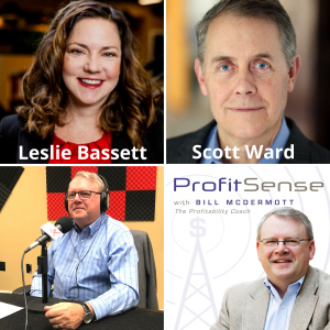 Leslie Bassett, Pridgen Bassett Law and Scott Ward, Corporate Real Estate Advisors (Profit Sense with Bill McDermott, Episode 19)