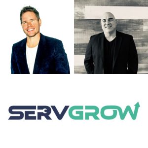Tim Denman and Randy Soderman with SERVGROW