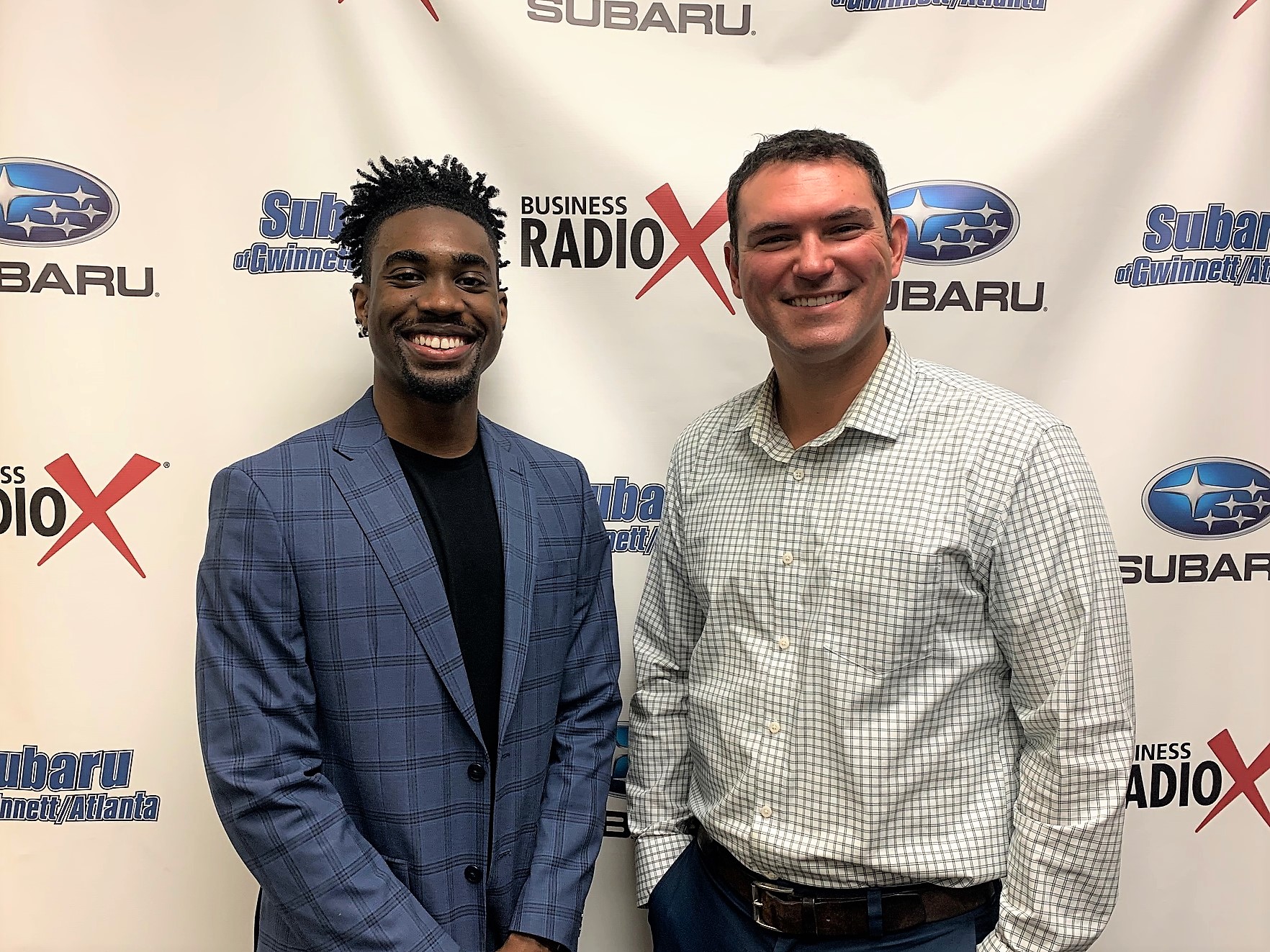 Eric Schmook with Regions Bank and Christian Brown with ETS Solutions