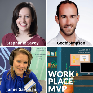 Workplace MVP:  Stephanie Savoy, American Renal Associates, and Geoff Simpson, Presagia