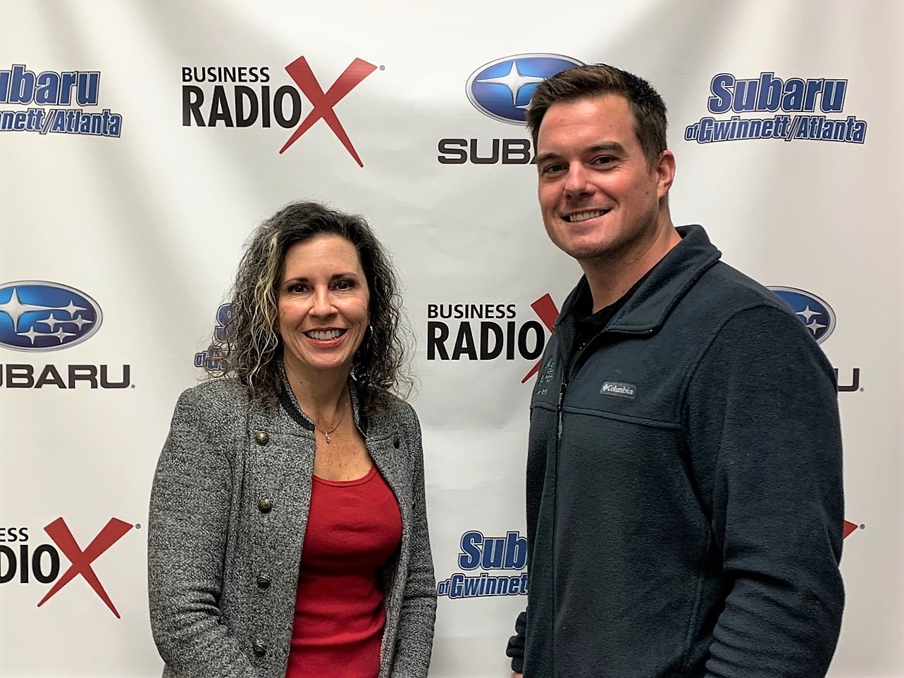 Beth Martin with Georgia Gun Club and Jeremy Griffin with Revive Ketamine Centers