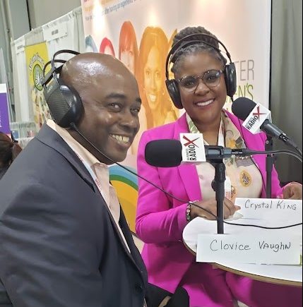 WBENC 2022: Crystal King and Clovice Vaughn with Grady Health Systems ...