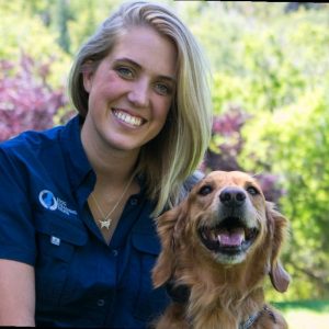Kelley Rosequist With Dog Training Elite