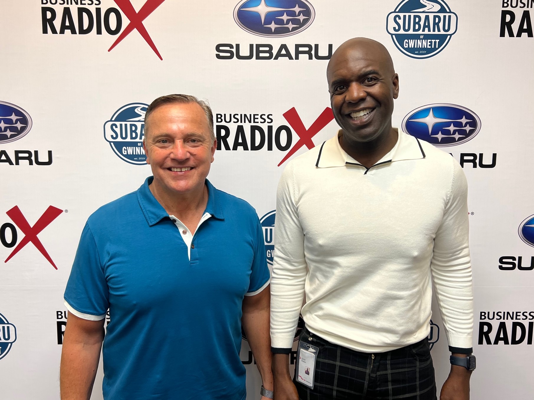 Derrick Grissom with Hargray Fiber and Steven Champa with J. Galt Finance Suite