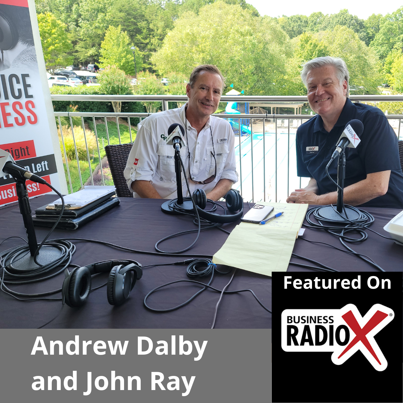 North Fulton Business Radio LIVE from the 2022 Roswell Rotary Golf and Tennis Tournament: Andrew Dalby, Atlanta Reroof Specialists