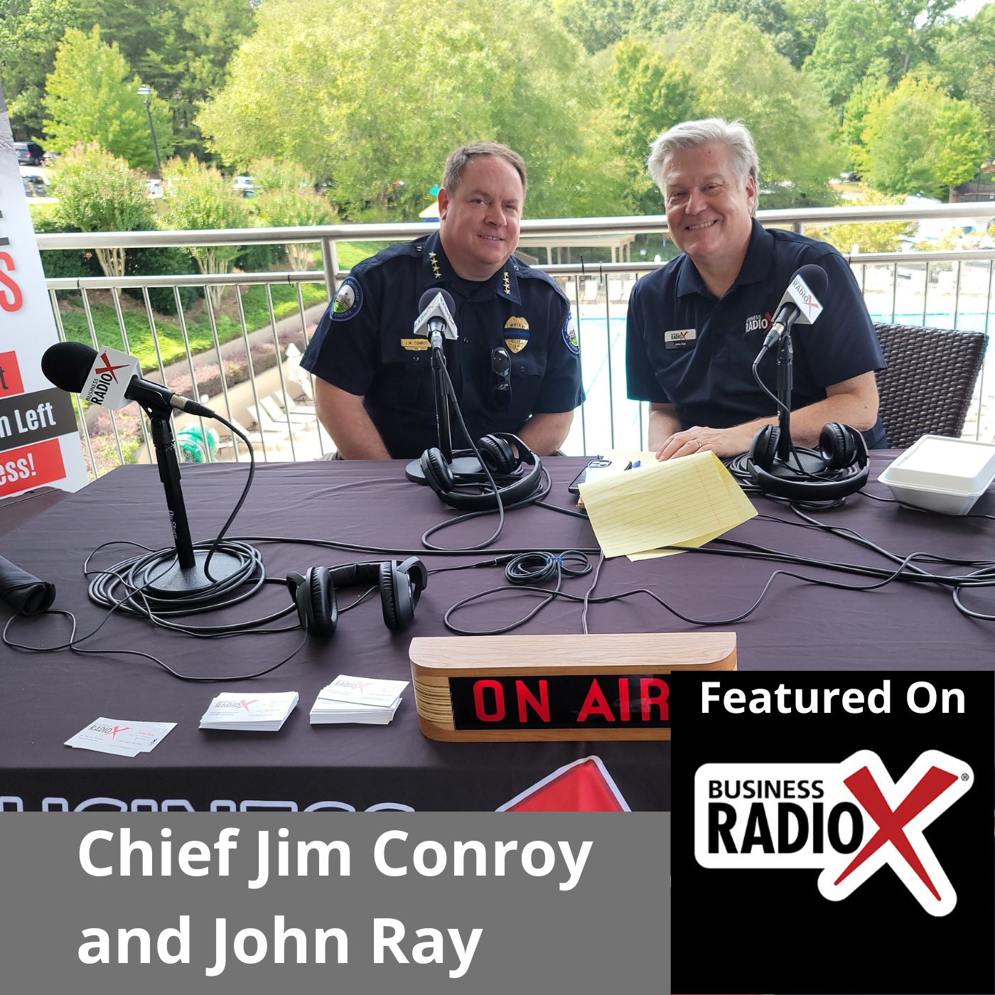 North Fulton Business Radio LIVE from the 2022 Roswell Rotary Golf and Tennis Tournament: Jim Conroy, Chief of City of Roswell Police Department