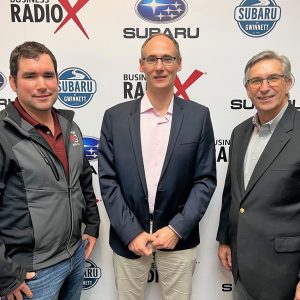 SIMON SAYS, LET’S TALK BUSINESS:  Tim Yoder with Duratec Roofing Solutions and J.C. Laurent with Penon Partners