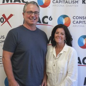 Donna Kent with New Life Consultants and Jerry Mastellon with CEO Perspective Coaching