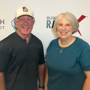 Ruth King with Financially Fit Business and Chip Smith with Chip Smith Performance Systems