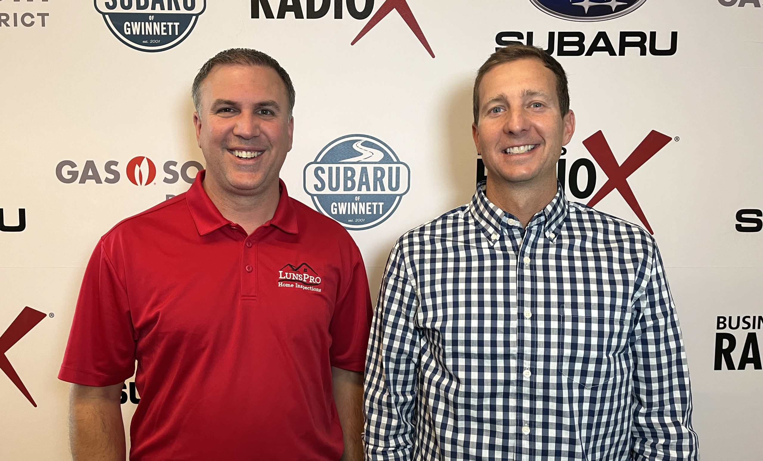 Brandon Lunsford and Marc Gibbons with LunsPro Home Inspections