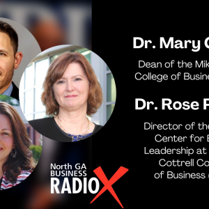 Dr. Mary Gowan and Dr. Rose Procter – UNG Mike Cottrell College of Business