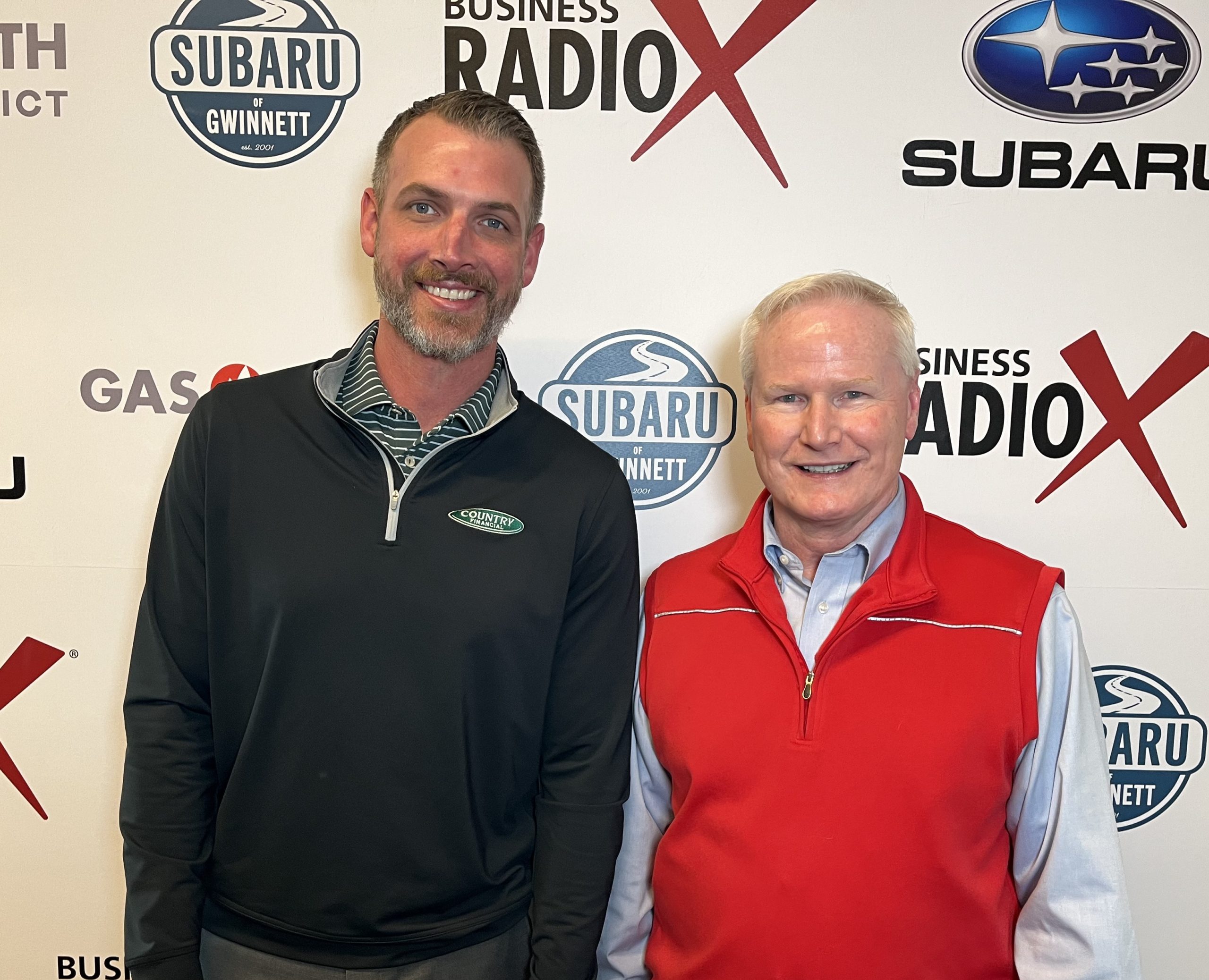 Joe Noonan with Inside Edge Business Consulting and Matt Breceda with Country Financial