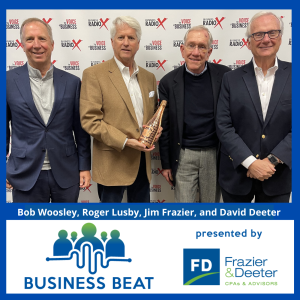 Inside Frazier & Deeter: From Founding to Top 40 Firm, with Jim Frazier, David Deeter, Bob Woosley, and Roger Lusby