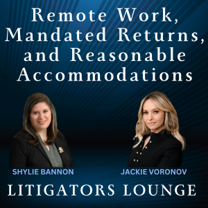 Remote Work, Mandated Returns, and Reasonable Accommodations