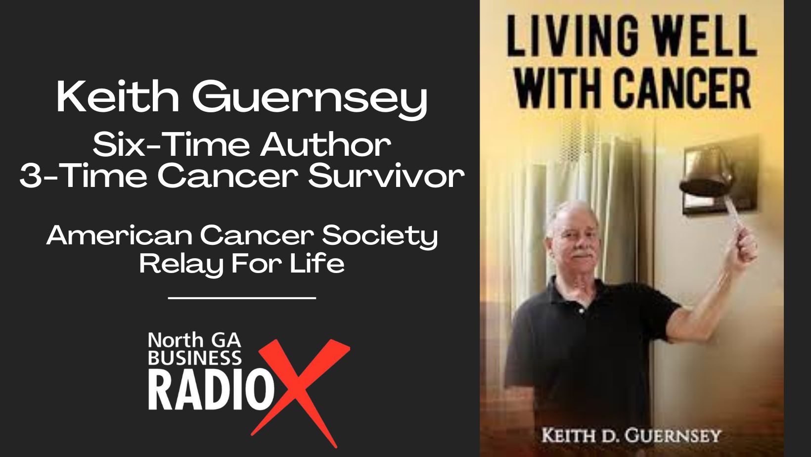 cover of episode Keith Guernsey  &#124; Author &#8220;Living Well With Cancer&#8221; and Relay For Life Ambassador