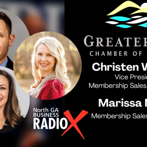 Christen Wilbanks and Marissa Maynor – Greater Hall Chamber of Commerce