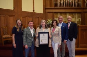 Fox Gives Georgia Trust for Historic Preservation Mark C. McDonald award