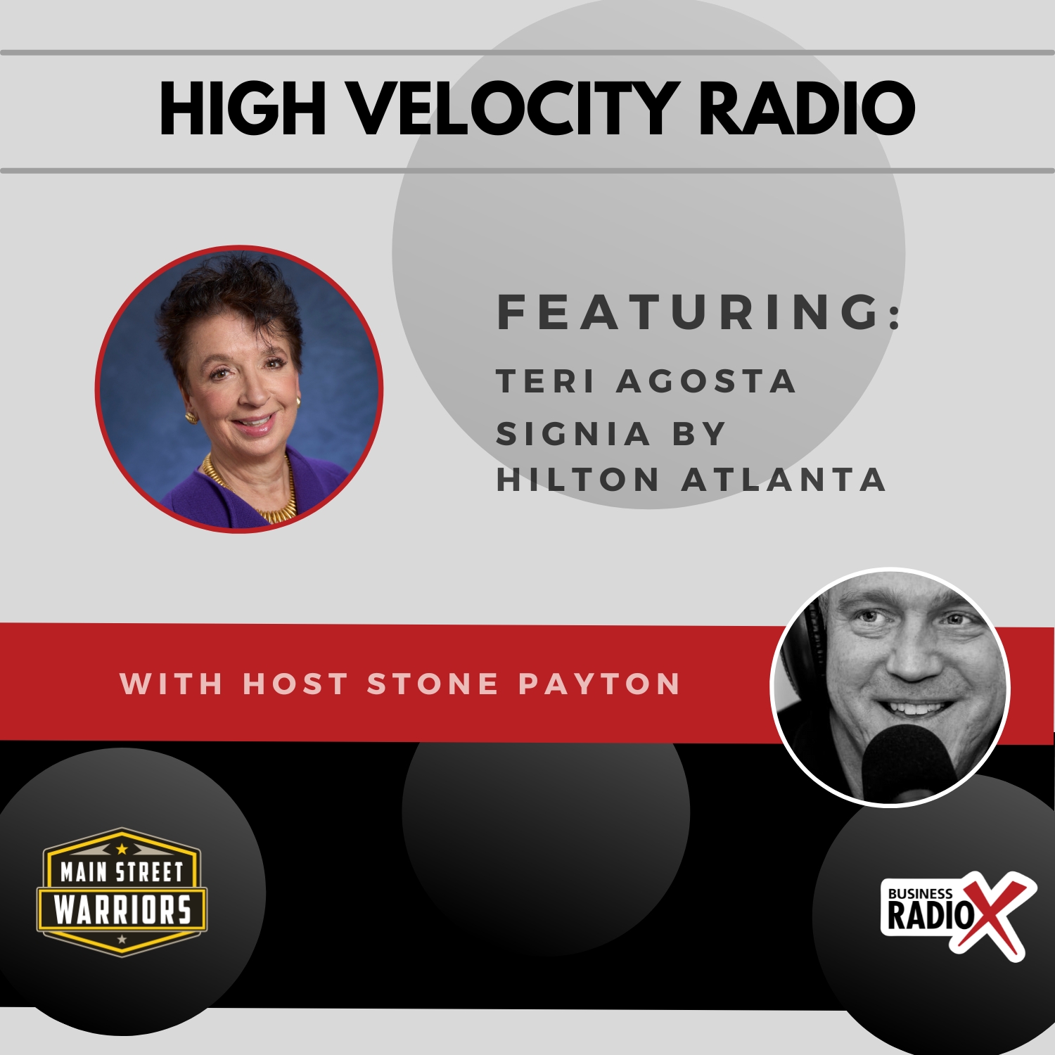 High Velocity Radio Breaking Barriers: Teri Agosta's Journey to Leadership in Hospitality Feature