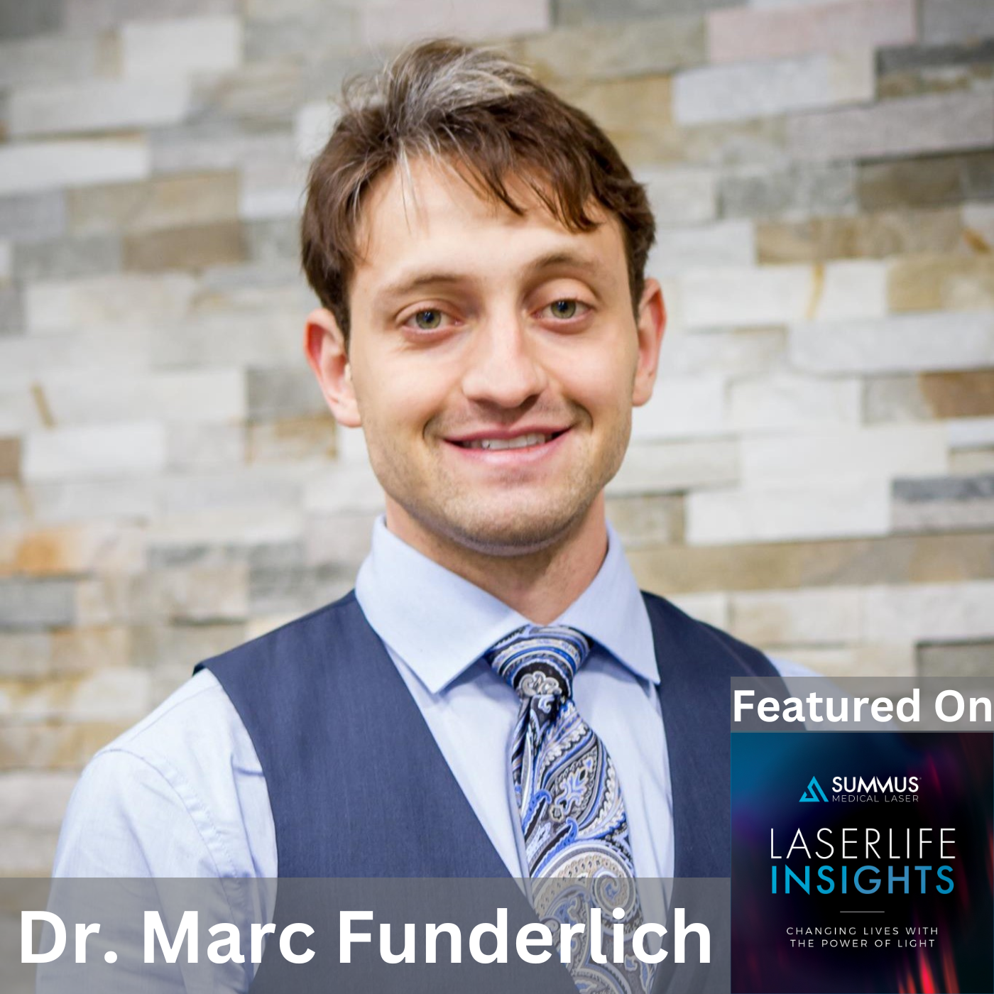 LaserLife Insights Dr. Marc Funderlich, Regenerative Cell Therapy Management Corporation, on LaserLife Insights with host Pete Cousins