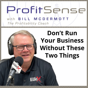 Don’t Run Your Business Without These Two Things, with Bill McDermott, Host of ProfitSense