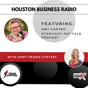 Amy Castro with Starlight Pet Talk Podcast