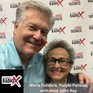 Funding Research for Pancreatic Cancer, with Maria Fundora, Purple Pansies