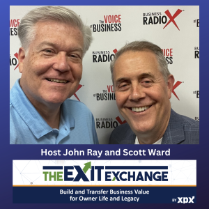 Scott Ward, Corporate Real Estate Advisors, on The Exit Exchange Podcast, hosted by John Ray