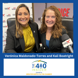 Spotlight on the Georgia Hispanic Chamber's 40th Anniversary with CEO Verónica Maldonado-Torres, on the GNFCC 400 Insider podcast with host Kali Boatright