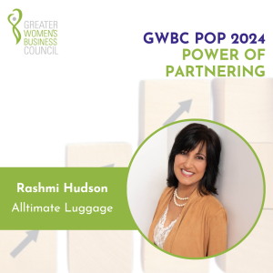 GWBC POP 2024: Rashmi Hudson with Alltimate Luggage