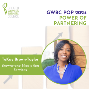 GWBC POP 2024: TeKay Brown-Taylor with Brownstone Mediation Services