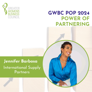 GWBC POP 2024: Jennifer Barbosa with International Supply Partners