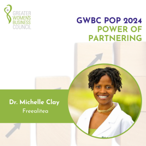 GWBC POP 2024: Dr. Michelle Clay with Freealitea