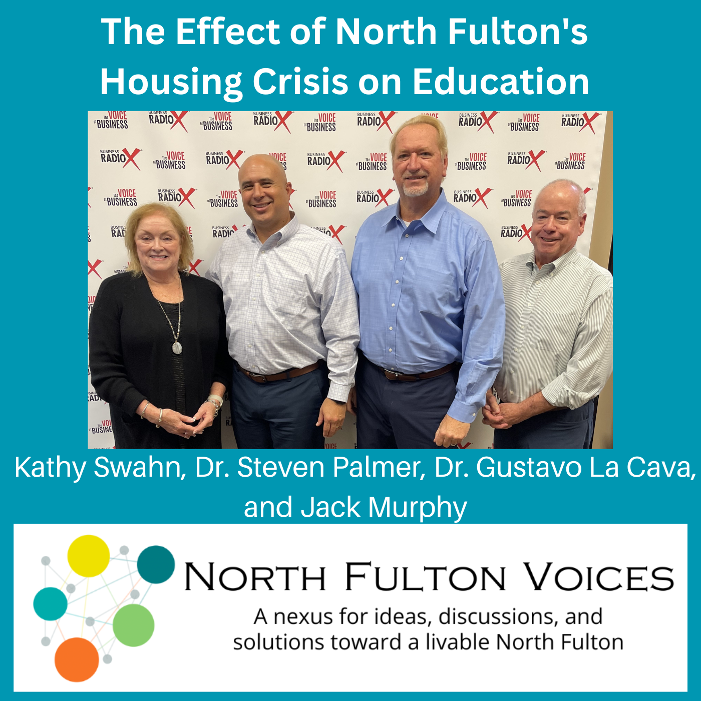 The Effect of North Fulton's Housing Crisis on Education, with Dr. Steven Palmer, The Cottage School and Dr. Gustavo La Cava, Fulton County Schools, on the North Fulton Voices podcast