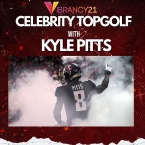 Celebrity TopGolf with Kyle Pitts of the Atlanta Falcons