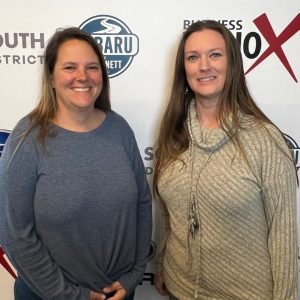 Jennifer Freeman with Arbor Terrace Hamilton Mill and Cindy Sachse with Buford Corn Maze