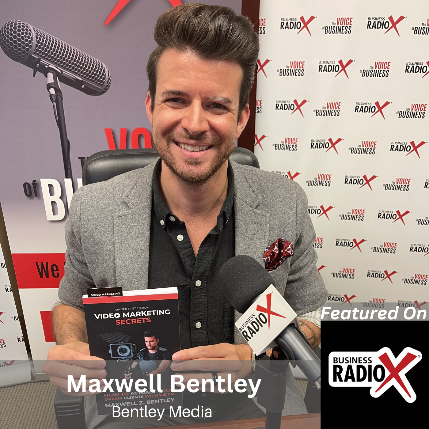 Maxwell Bentley, Bentley Media, on North Fulton Business Radio with host John Ray