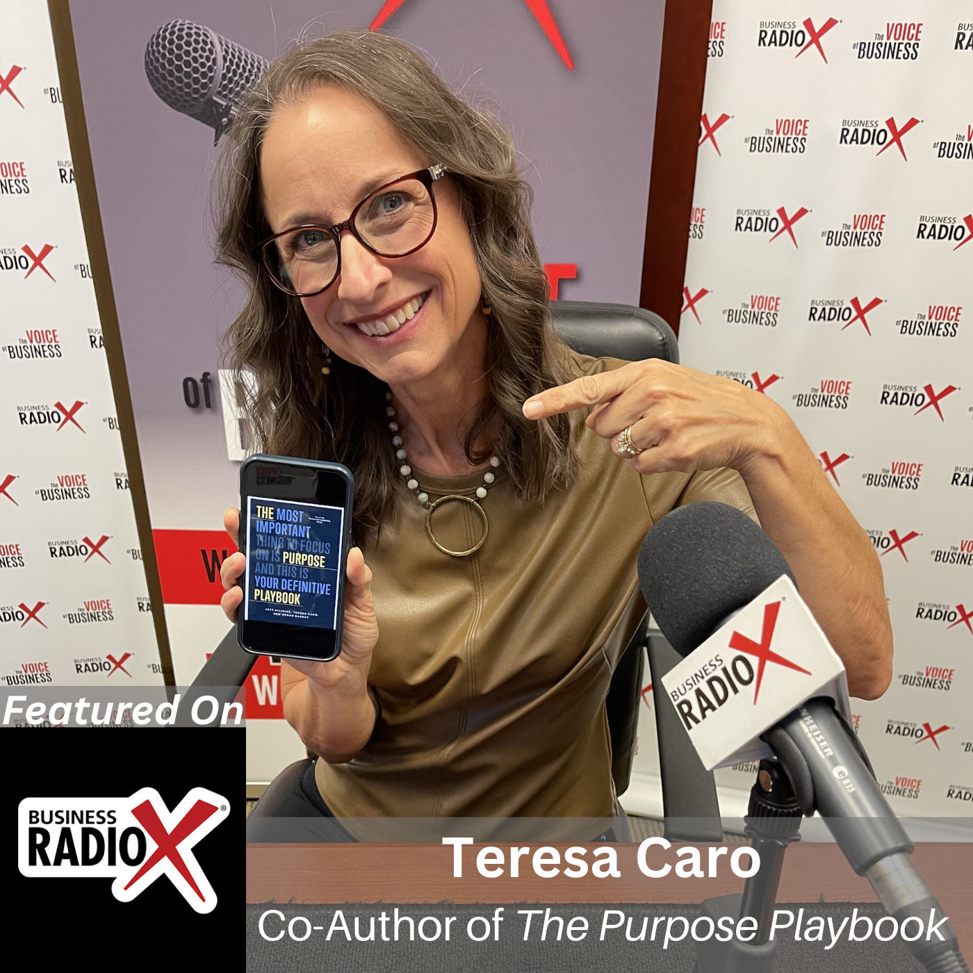 Building Purposeful Teams, with Teresa Caro, Co-Author of The Purpose Playbook, on North Fulton Business Radio with host John Ray