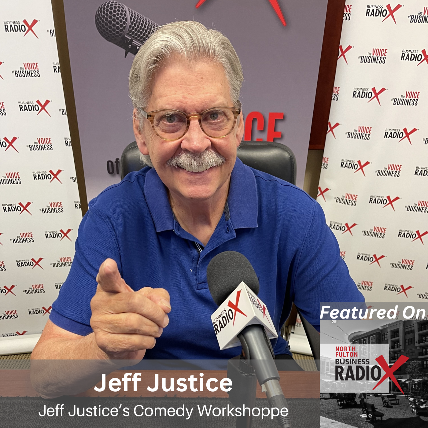 The Value of Self-Effacing Humor, with Comedian Jeff Justice, a clip from North Fulton Business Radio with host John Ray