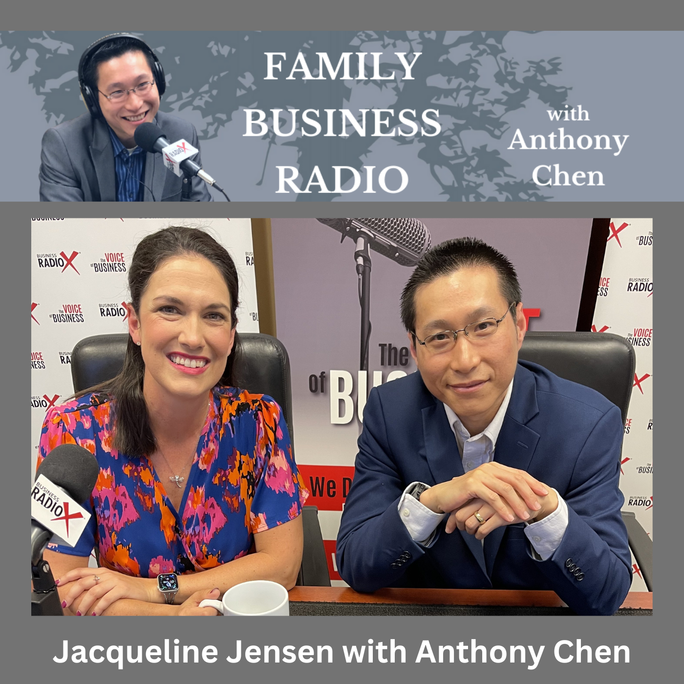 Navigating Family Business Dynamics with EOS, with Jacqueline Jensen, on Family Business Radio with host Anthony Chen