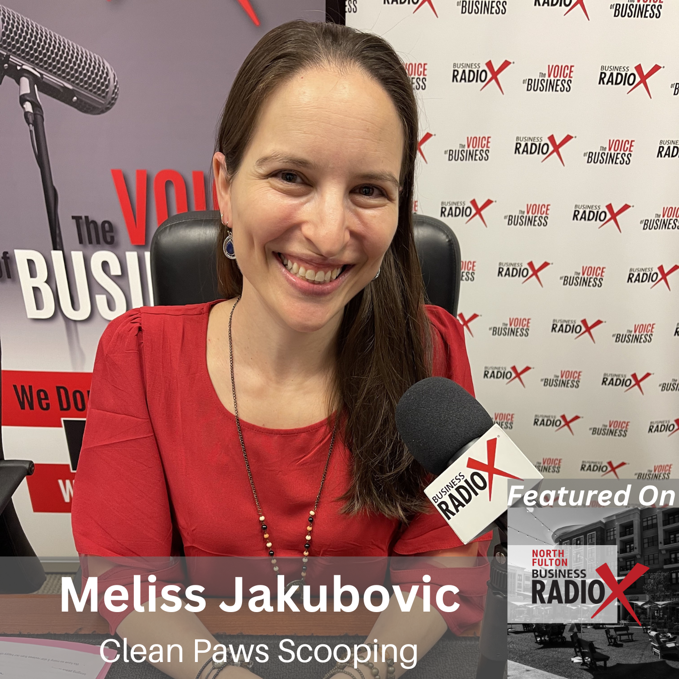 Poop Scooping Service for a Healthy Environment, with Meliss Jakubovic, Clean Paws Scooping, on North Fulton Business Radio with host John Ray