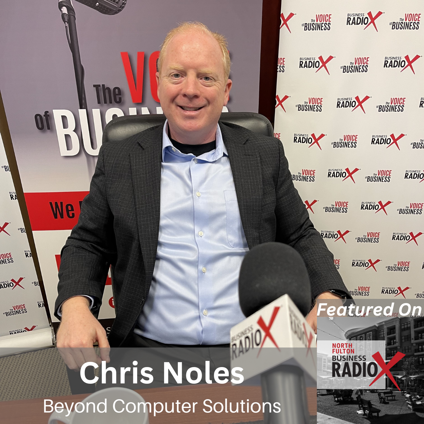 North Fulton Business Radio AI, Cyber Threats, and Your Business with Chris Noles, Beyond Computer Solutions, on North Fulton Business Radio with host John Ray