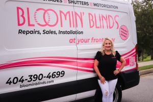 Ashley Sasher, Bloomin’ Blinds of Cumming and Johns Creek