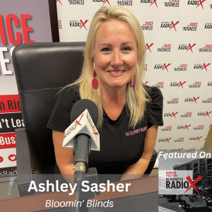 Elevating Spaces with Ashley Sasher, Bloomin' Blinds, on North Fulton Business Radio with host John Ray