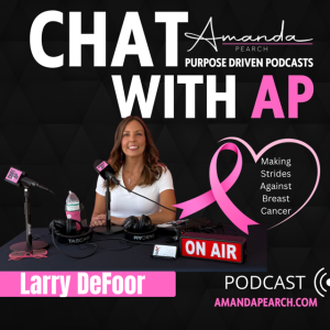 Larry DeFoor of CFX Office Technology chats with Amanda Pearch