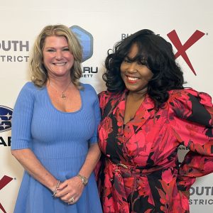 Stacy Fotos with The Happy Dog Hotel and Tamala Baldwin with Becoming Love Project