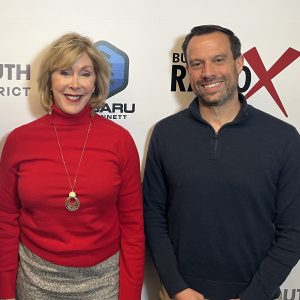 Laurie Jones with Buck Jones Nursery and Bert Parham with CX Media