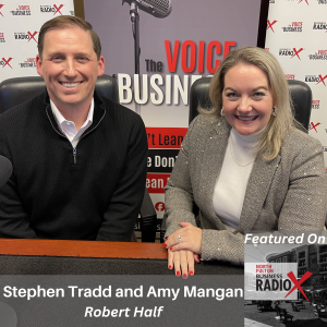 Amy Mangan and Stephen Tradd, Robert Half, on 2026 Hiring Trends, AI Impact, Flexibility vs Compensation, and Atlanta Staffing (North Fulton Business Radio, Episode 926), with host John Ray