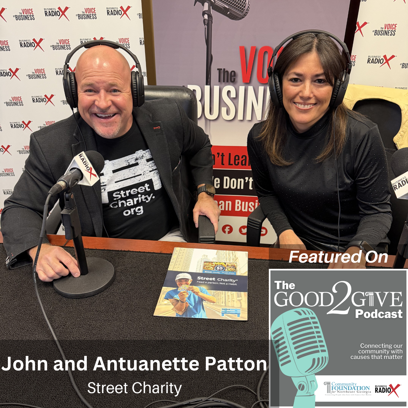 John and Antuanette Patton on the Good2Give podcast