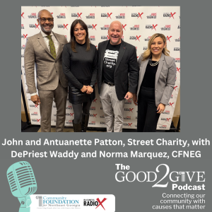 Street Charity: How a $5 Meal Card Gives People Dignity, Choice, and a Hot Meal, with John and Antuanette Patton (Good2Give Podcast, Episode 20)